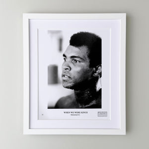 When We Were Kings 1996 Publicity Film Movie Press Still Framed