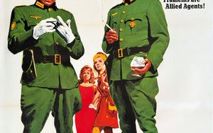 Where Eagles Dare US 3 Sheet Film Movie Poster - detail