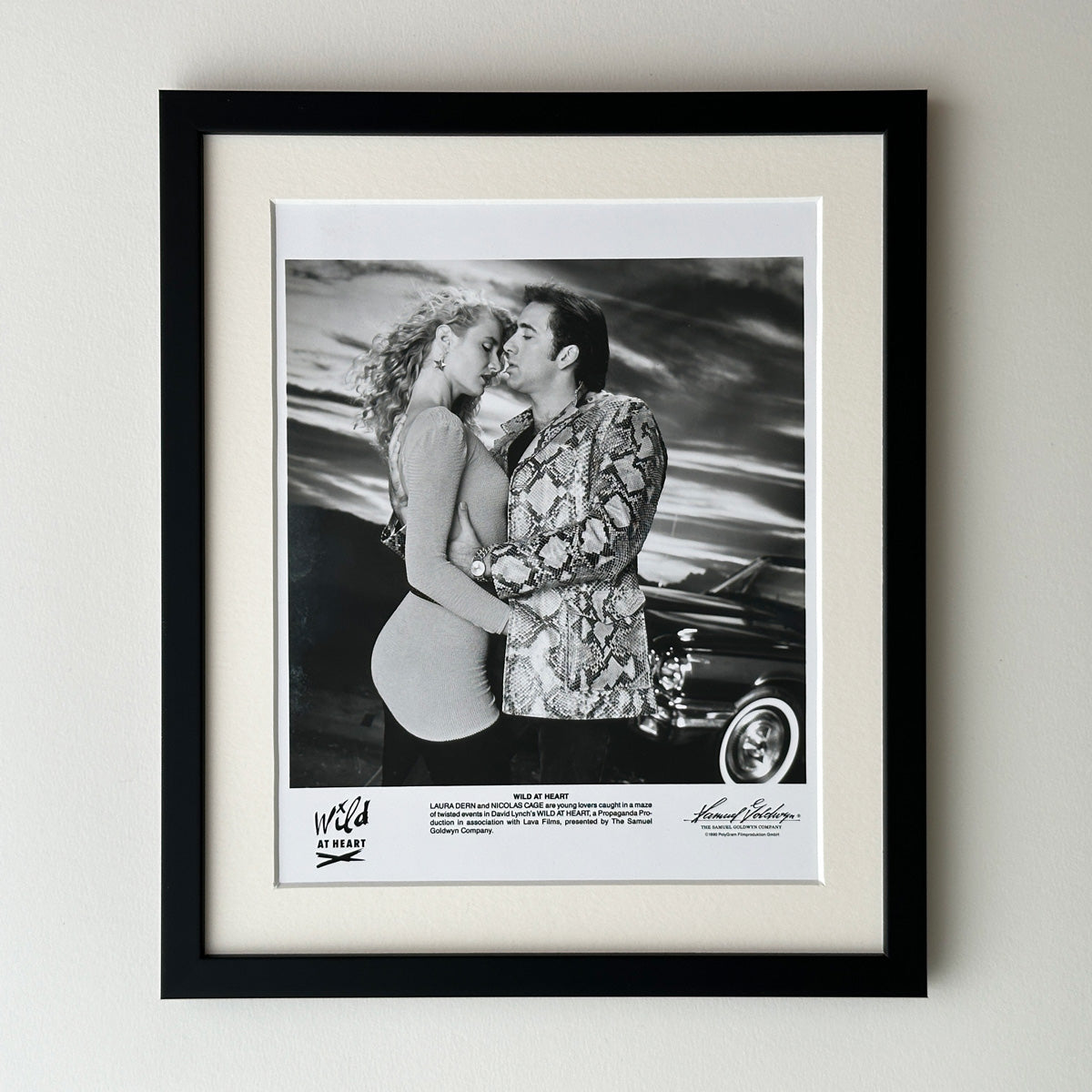 Wild At Heart (1990) Laura Dern Nicolas Cage Publicity Film Movie Still - Framed