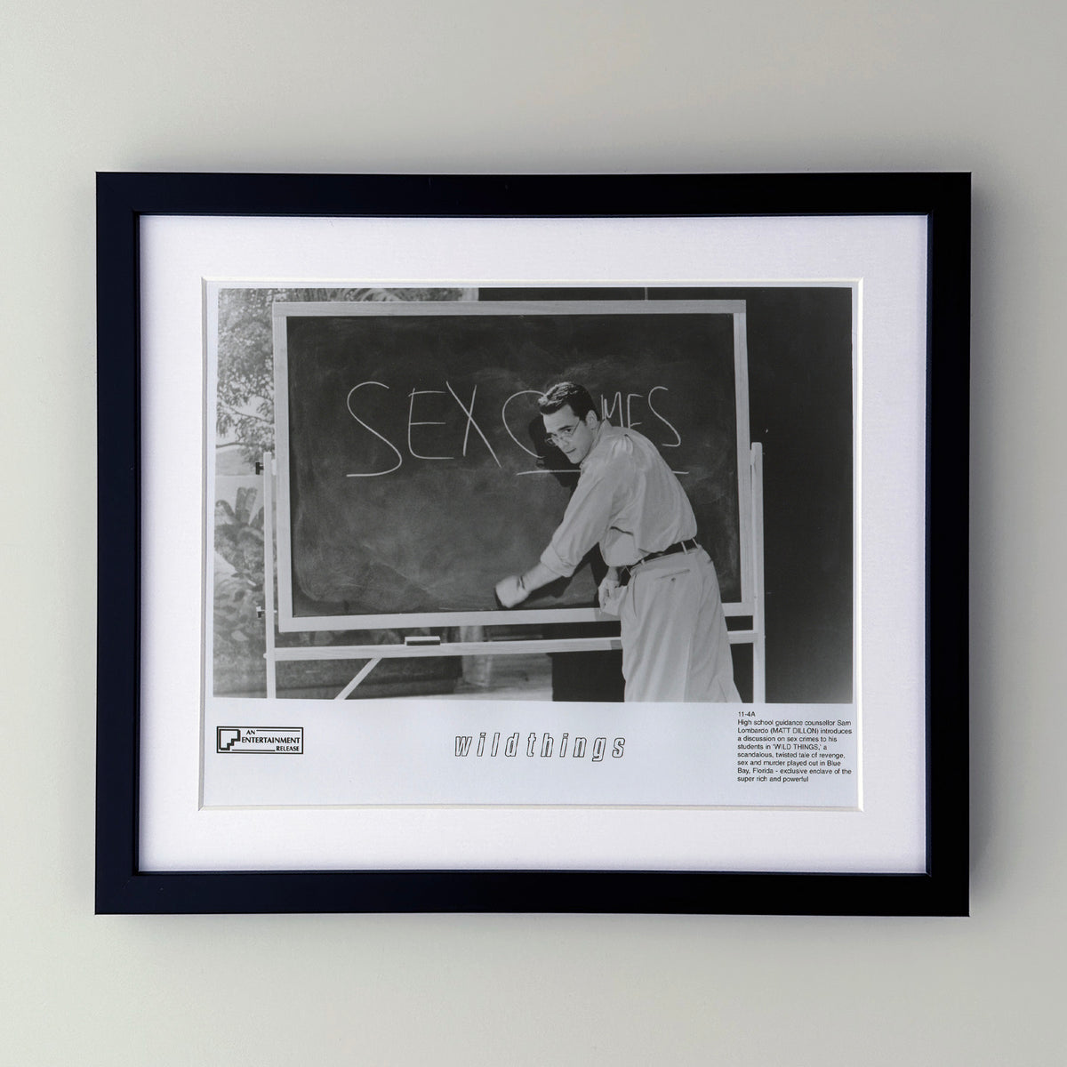 Wild Things 1998 Film Movie Press Publicity Still Framed