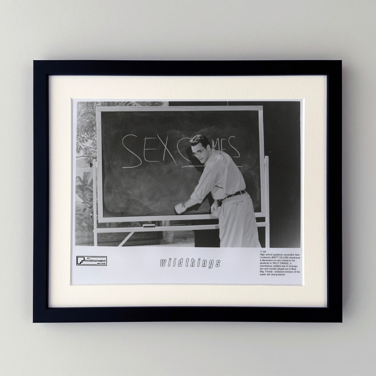 Wild Things 1998 Film Movie Press Publicity Still Framed