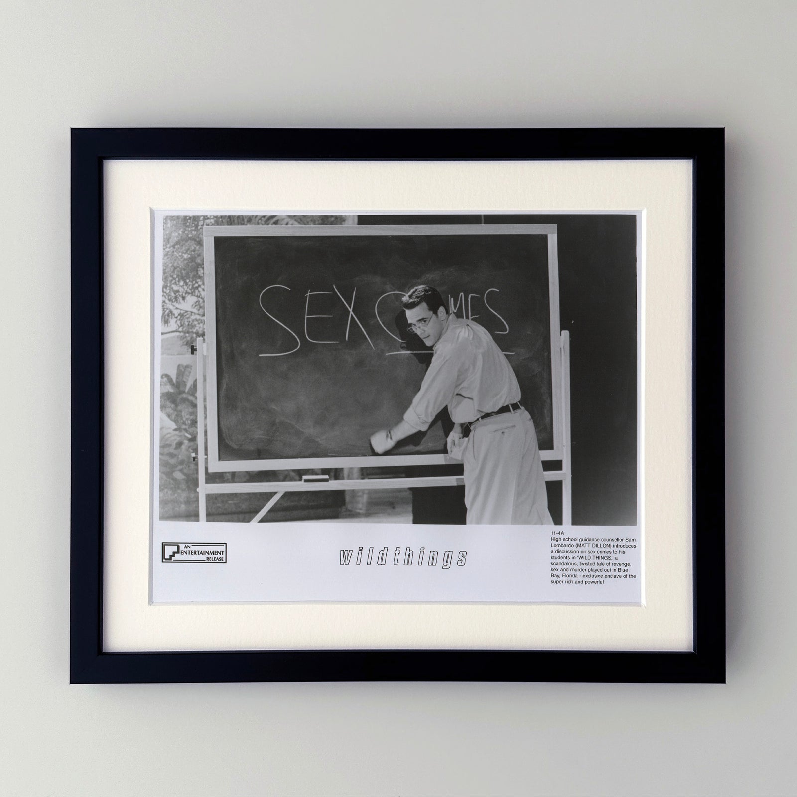 Wild Things 1998 Film Movie Press Publicity Still Framed