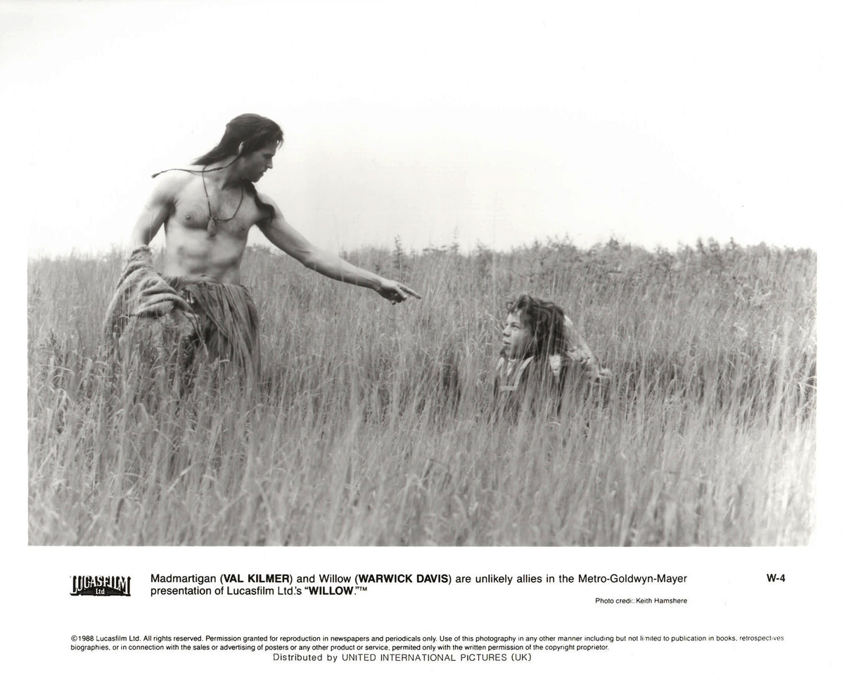 Willow 1988 Publicity Film Movie Press Still Framed