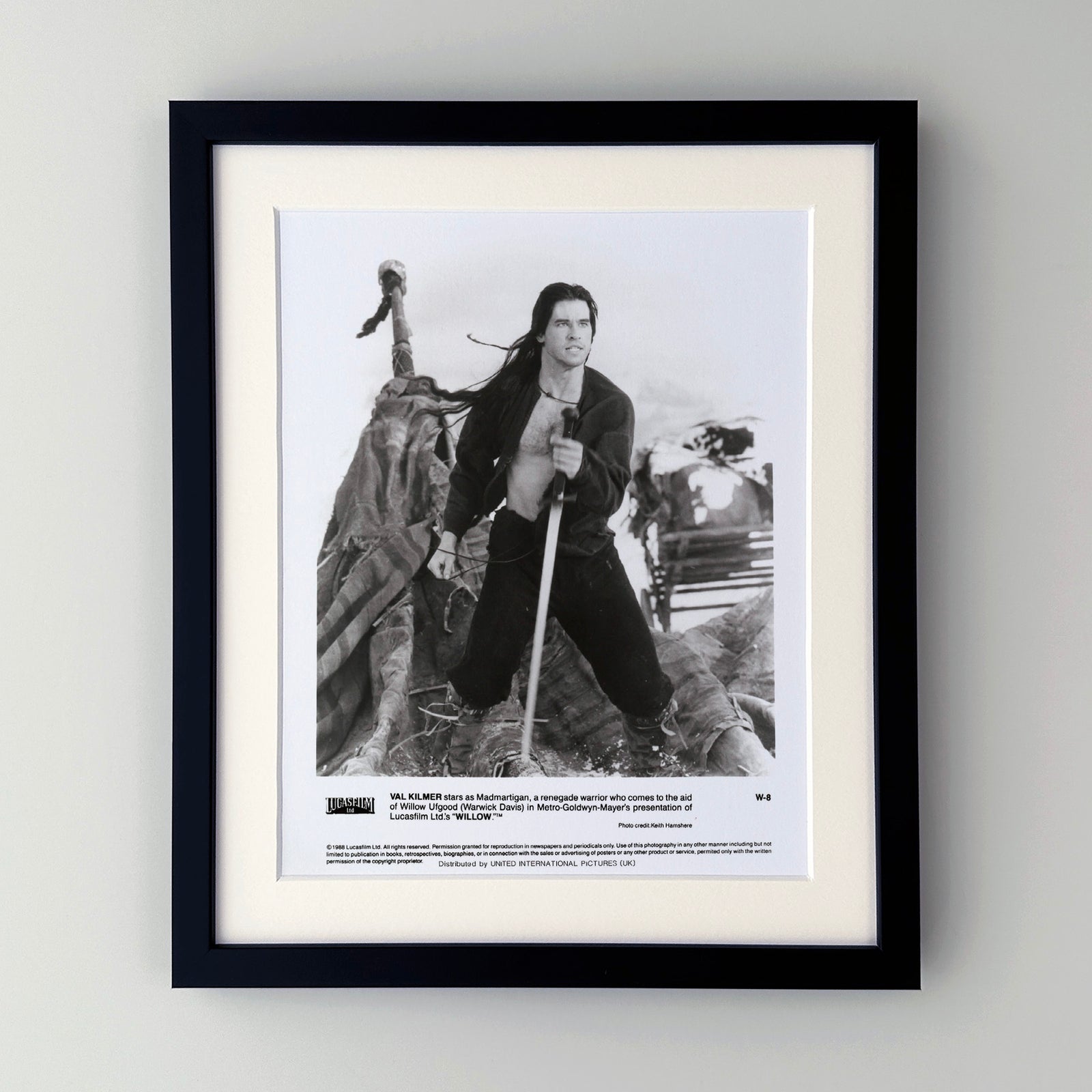 Willow 1988 Publicity Film Movie Press Still Framed
