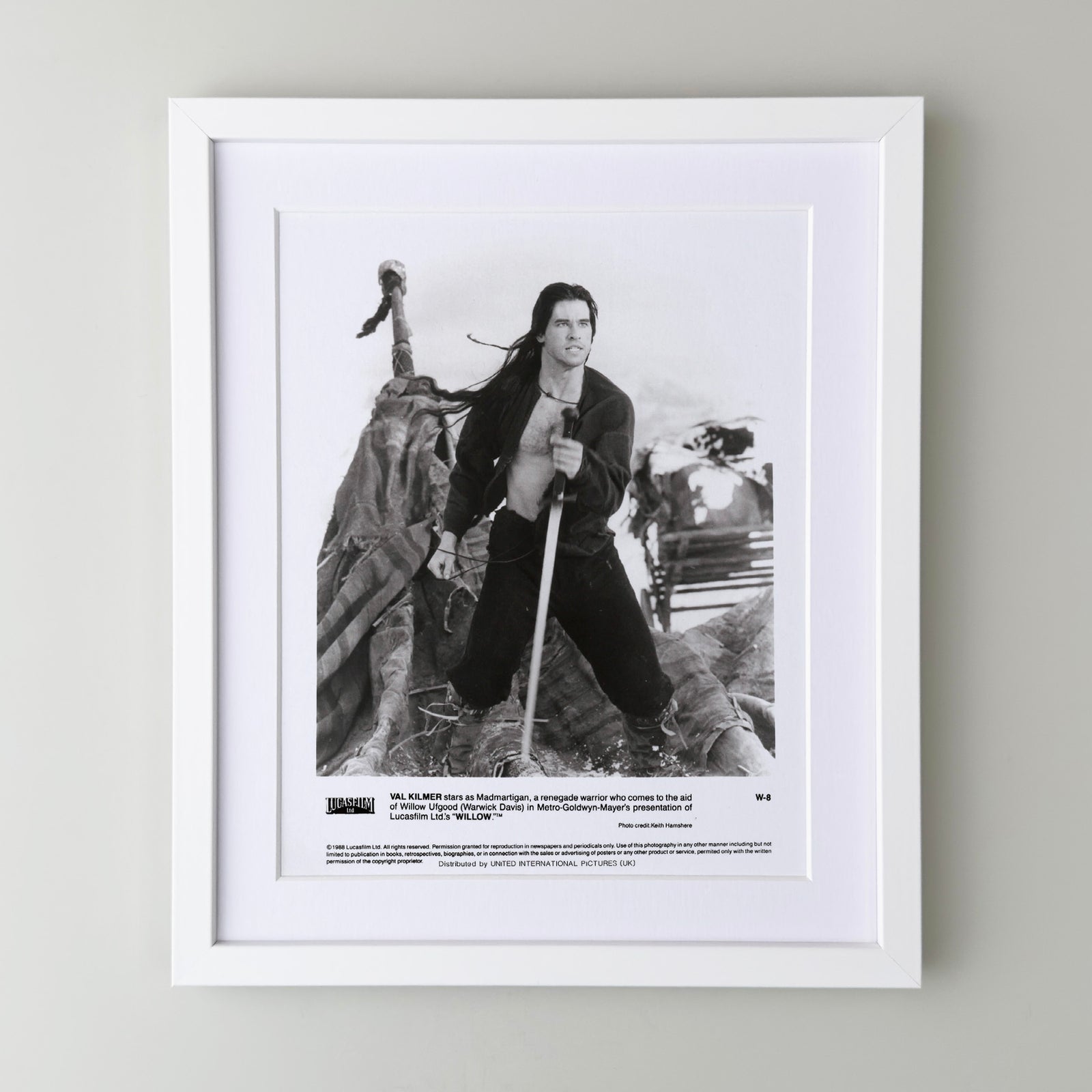 Willow 1988 Publicity Film Movie Press Still Framed