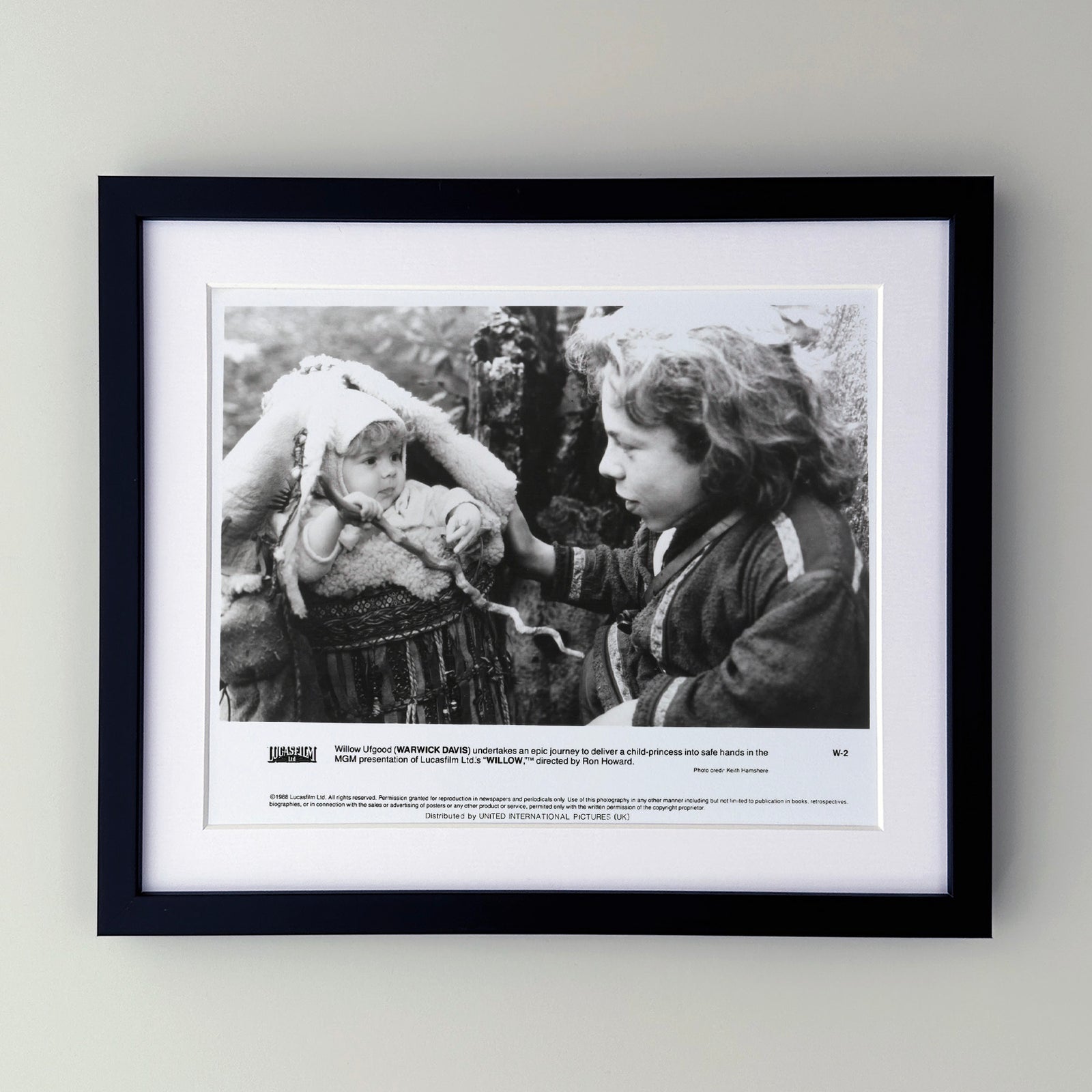 Willow 1988 Publicity Film Movie Press Still Framed