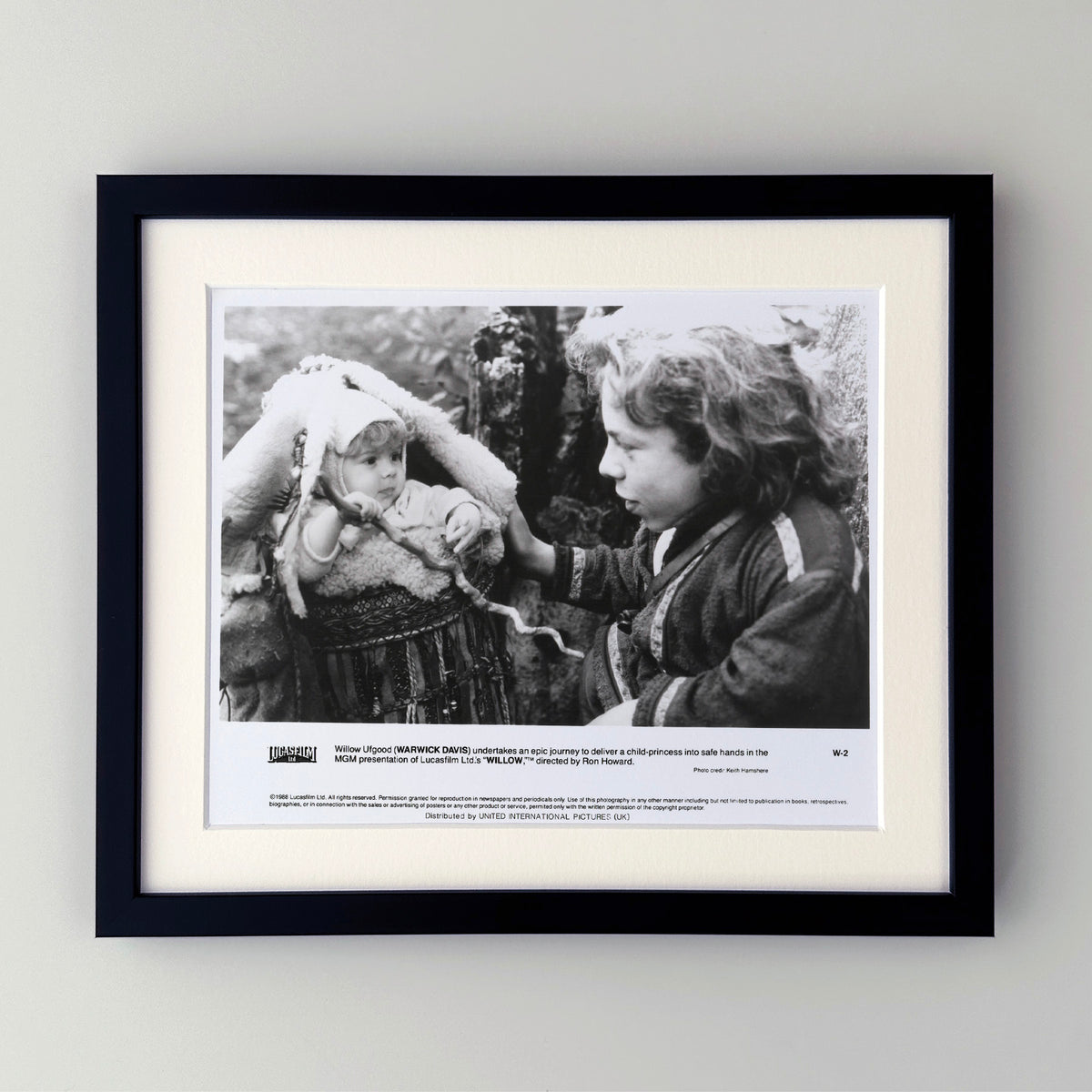Willow 1988 Publicity Film Movie Press Still Framed