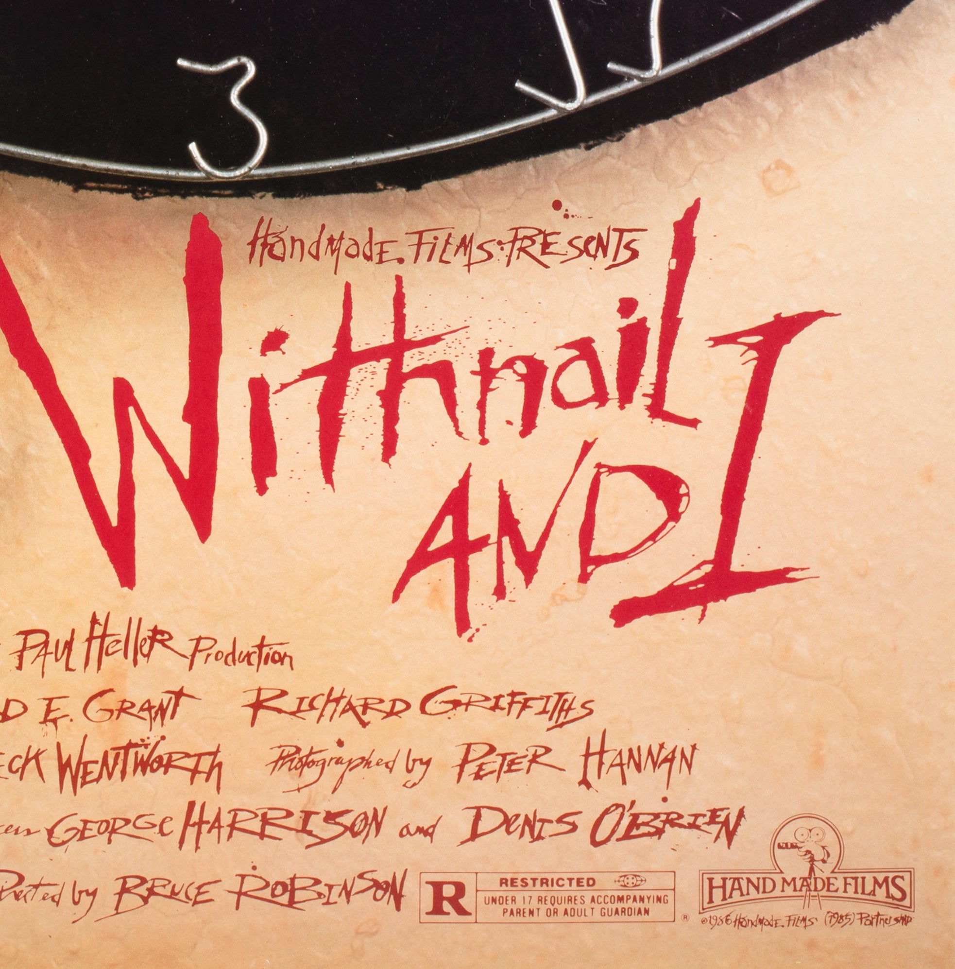 Withnail and I 1987 US 1 Sheet Film Movie Poster, Ralph Steadman ...