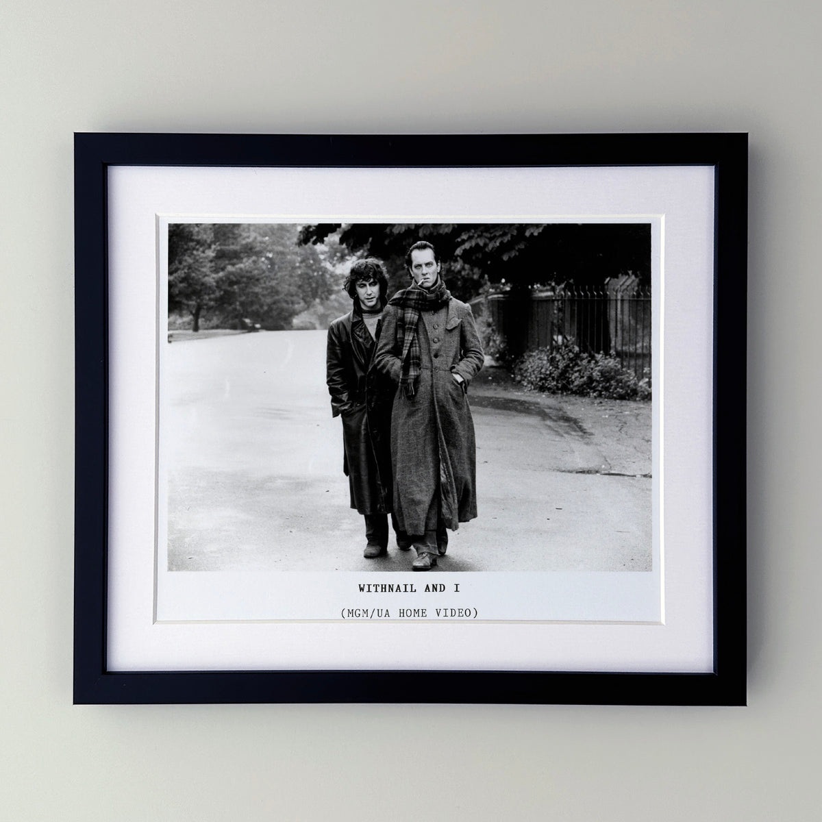 Withnail and I 1987 Publicity Film Movie Press Still Framed - from when the film was released on video