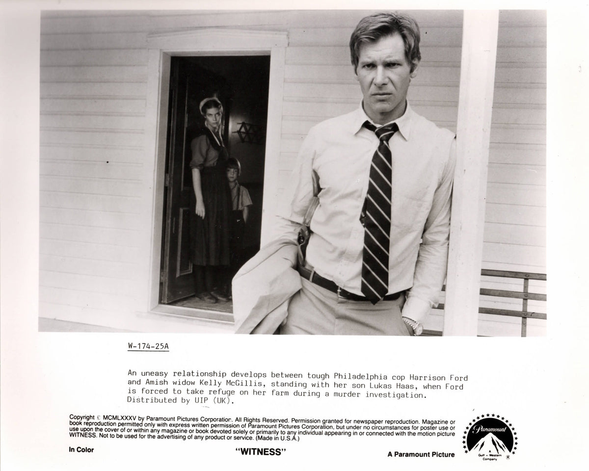 Witness 1985 Press Publicity Film Movie Still