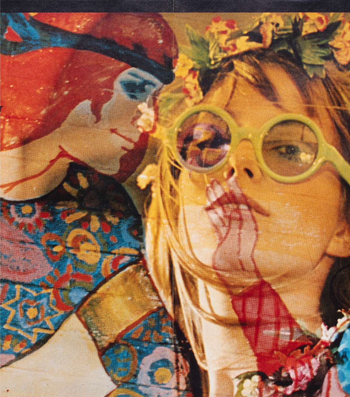 Wonderwall 1969 UK Quad Film Movie Poster - detail