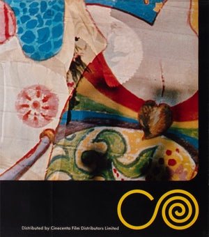 Wonderwall 1969 UK Quad Film Movie Poster - detail