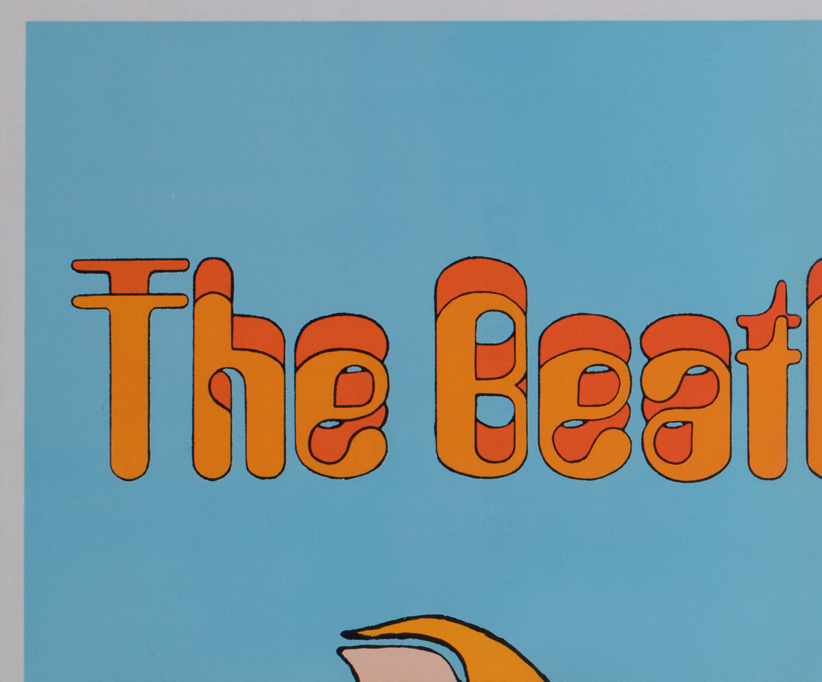 Yellow Submarine 1968 Capitol Records Poster Heinz Edelmann