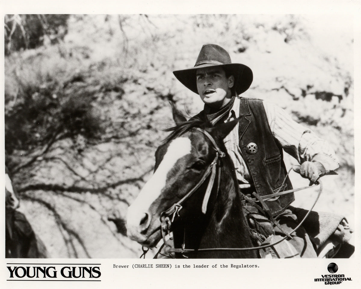 Young Guns (1988) Film Movie Press Publicity Still Framed