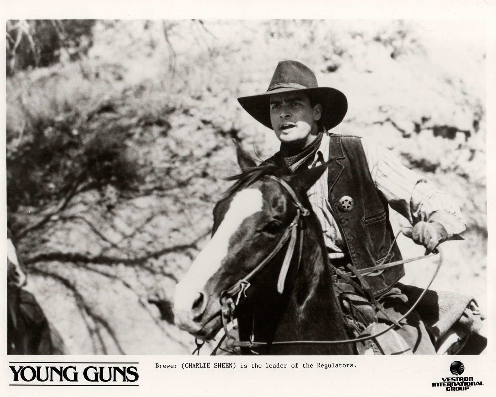 Young Guns (1988) Film Movie Press Publicity Still Framed