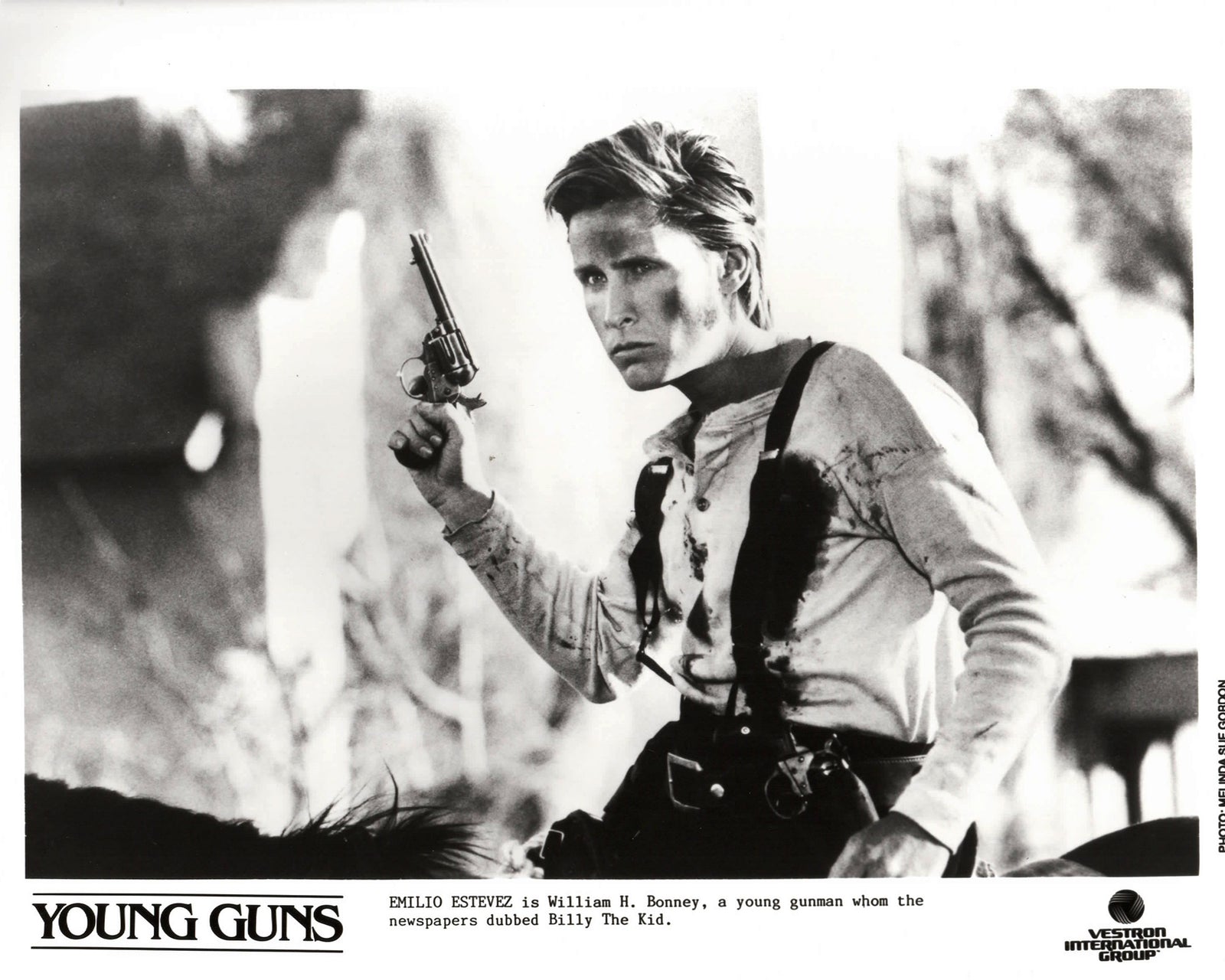 Young Guns 1988 Publicity Film Movie Press Still Framed