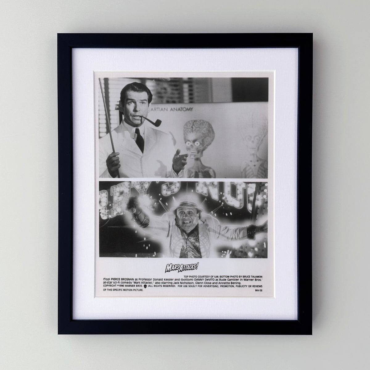 mars Attacks (1996) Film Movie Press Publicity Still Framed