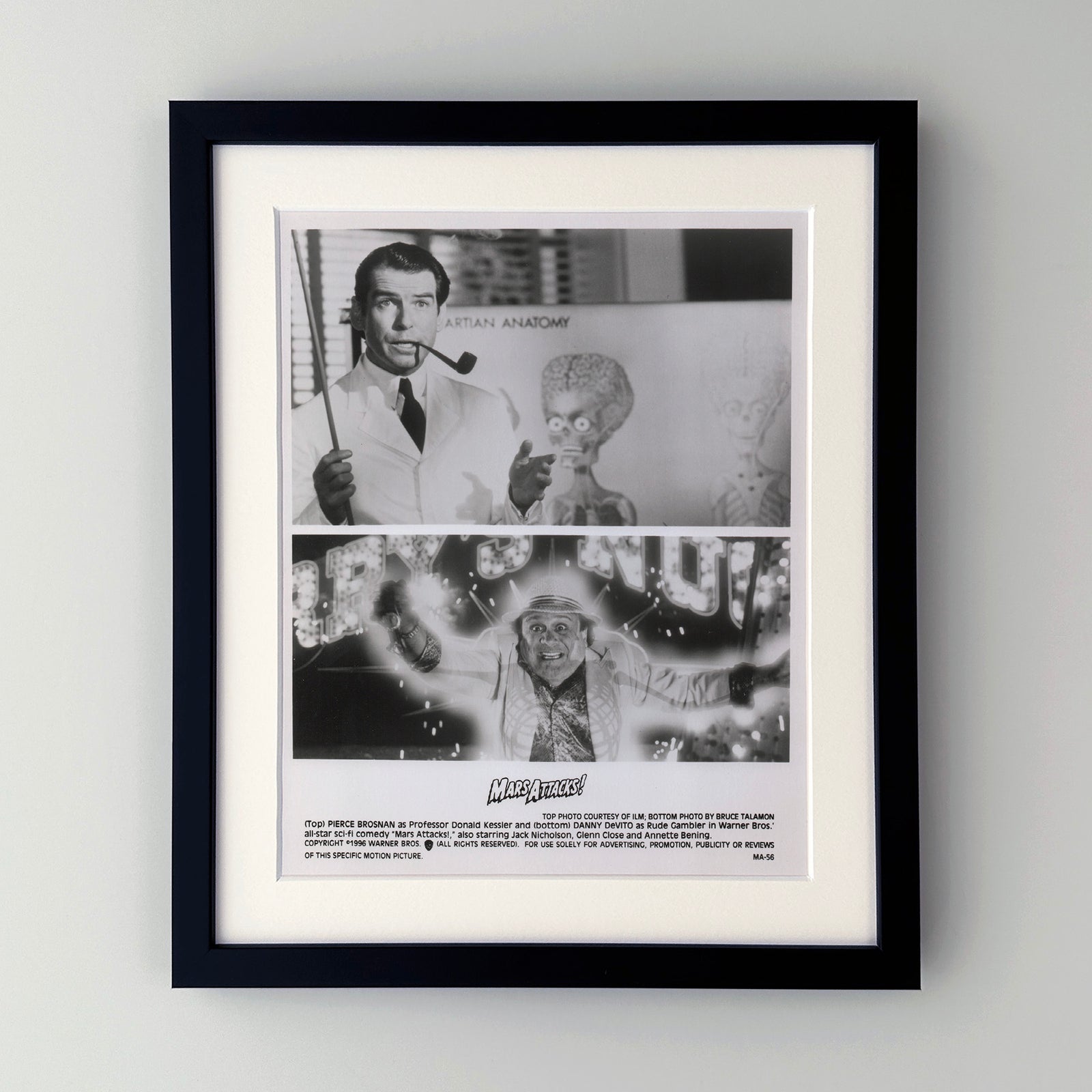 mars Attacks (1996) Film Movie Press Publicity Still Framed