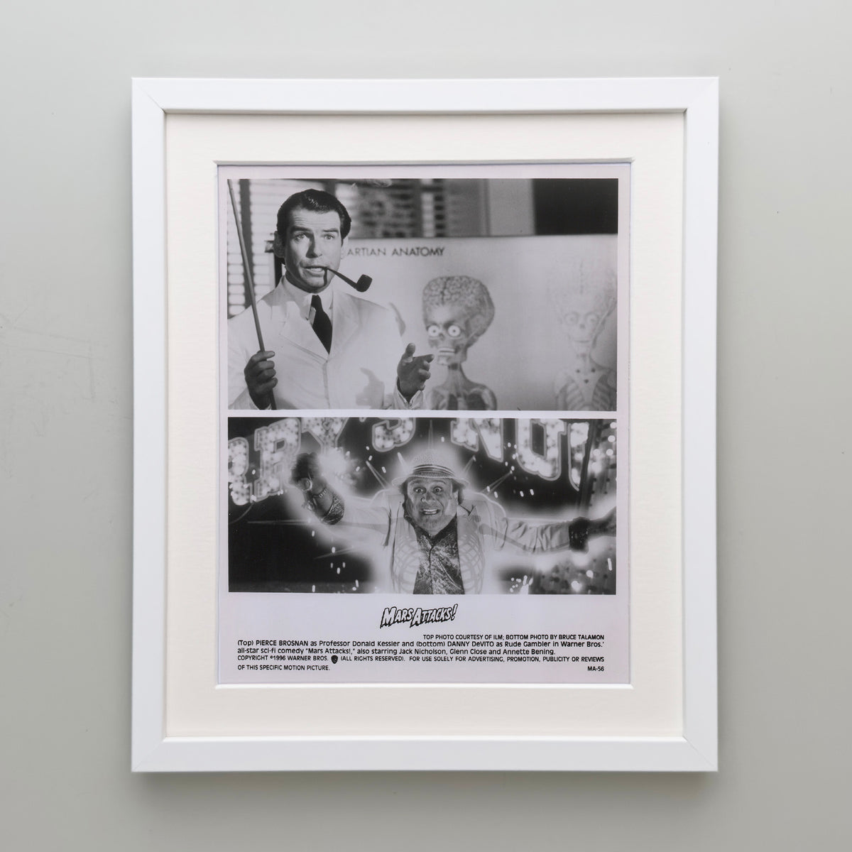 mars Attacks (1996) Film Movie Press Publicity Still Framed