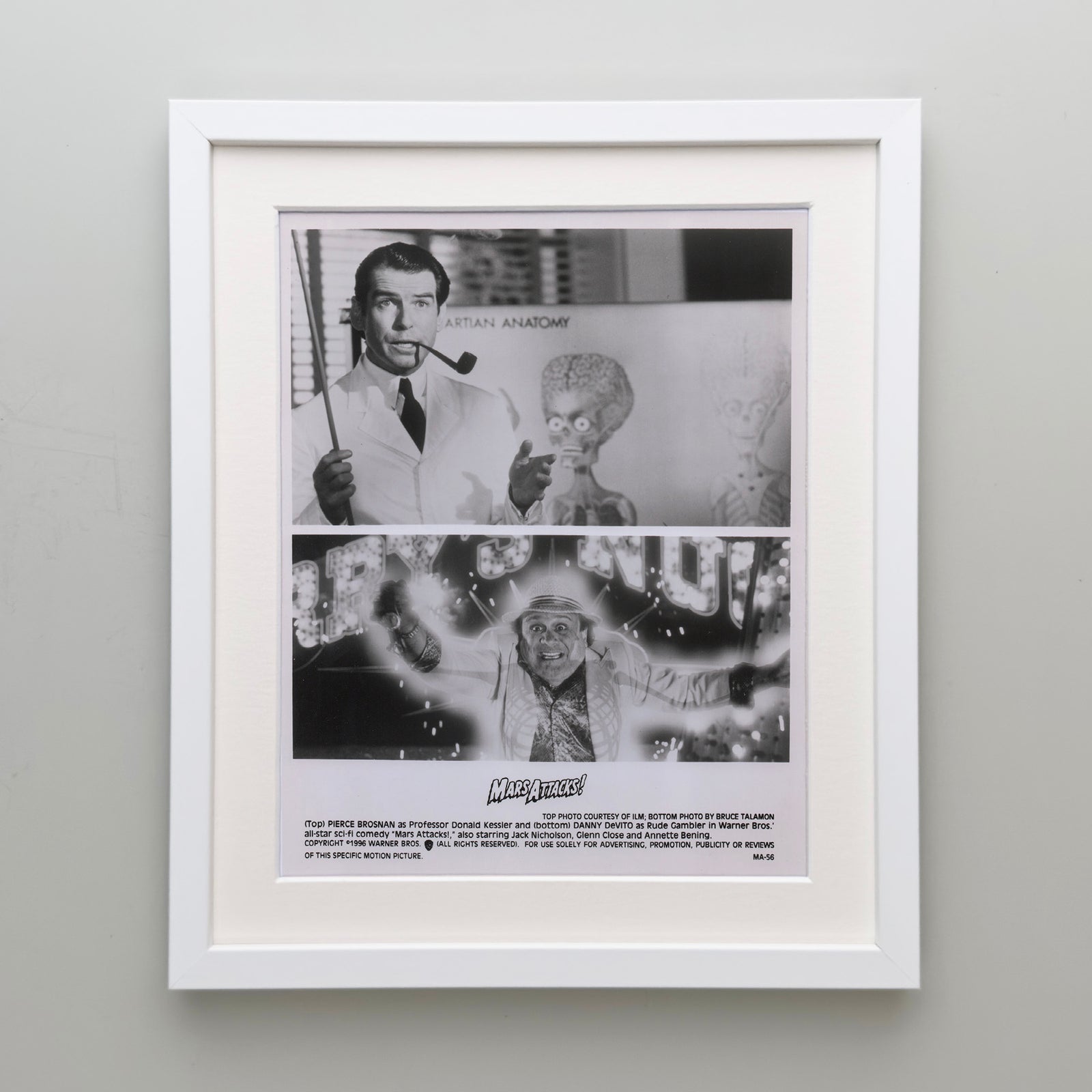 mars Attacks (1996) Film Movie Press Publicity Still Framed