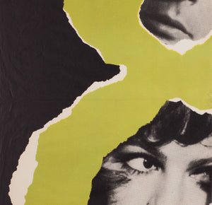 8 1/2 1966 Spanish Film Movie Poster - detail