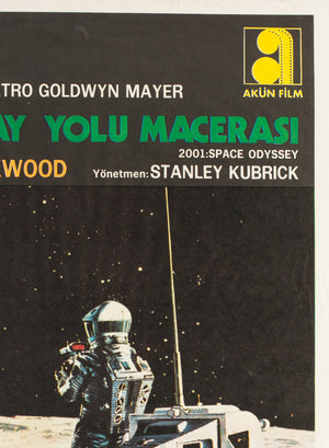 2001: A Space Odyssey 1968 Turkish 1 Sheet Film Poster, McCall