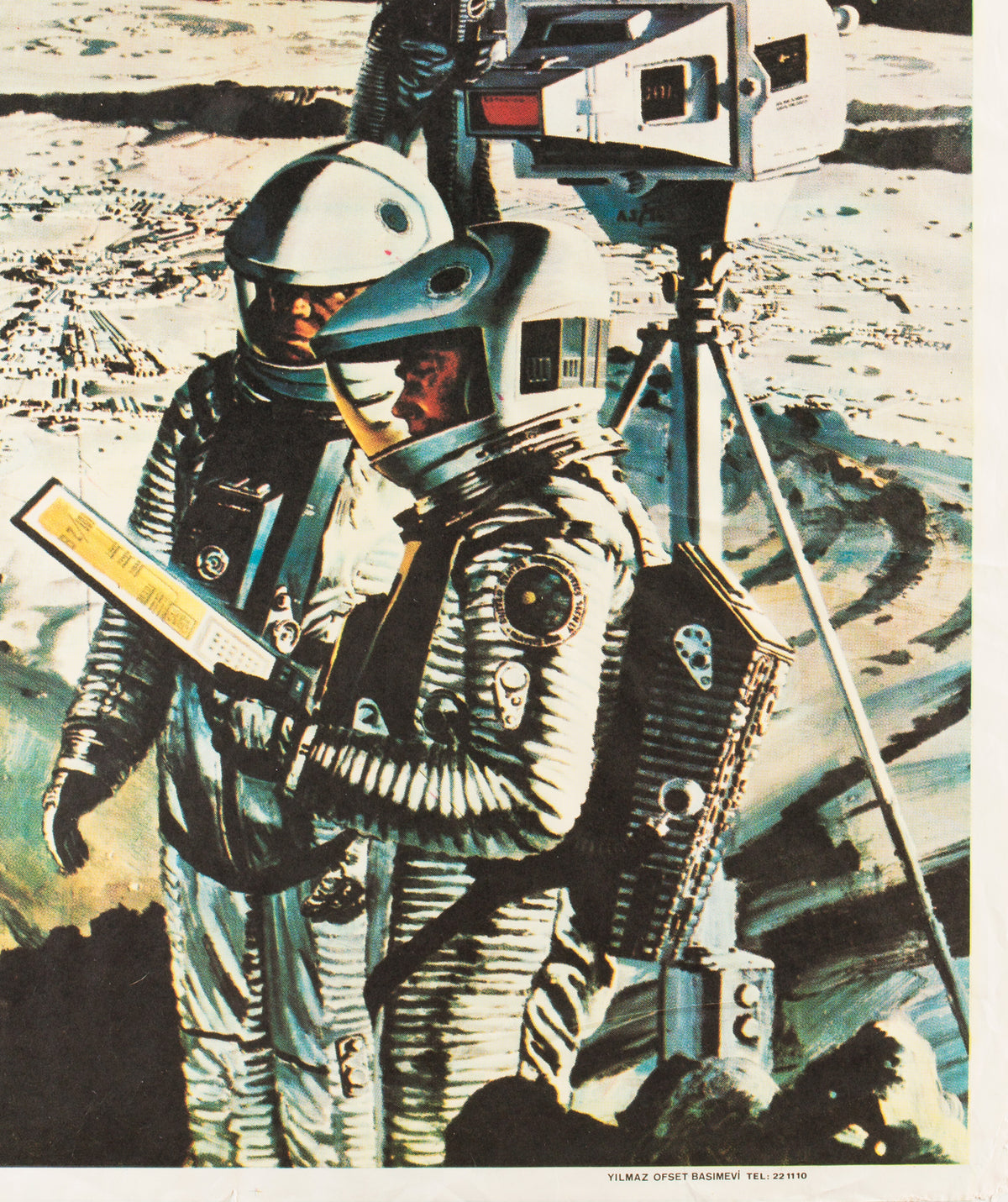 2001: A Space Odyssey 1968 Turkish 1 Sheet Film Poster, McCall