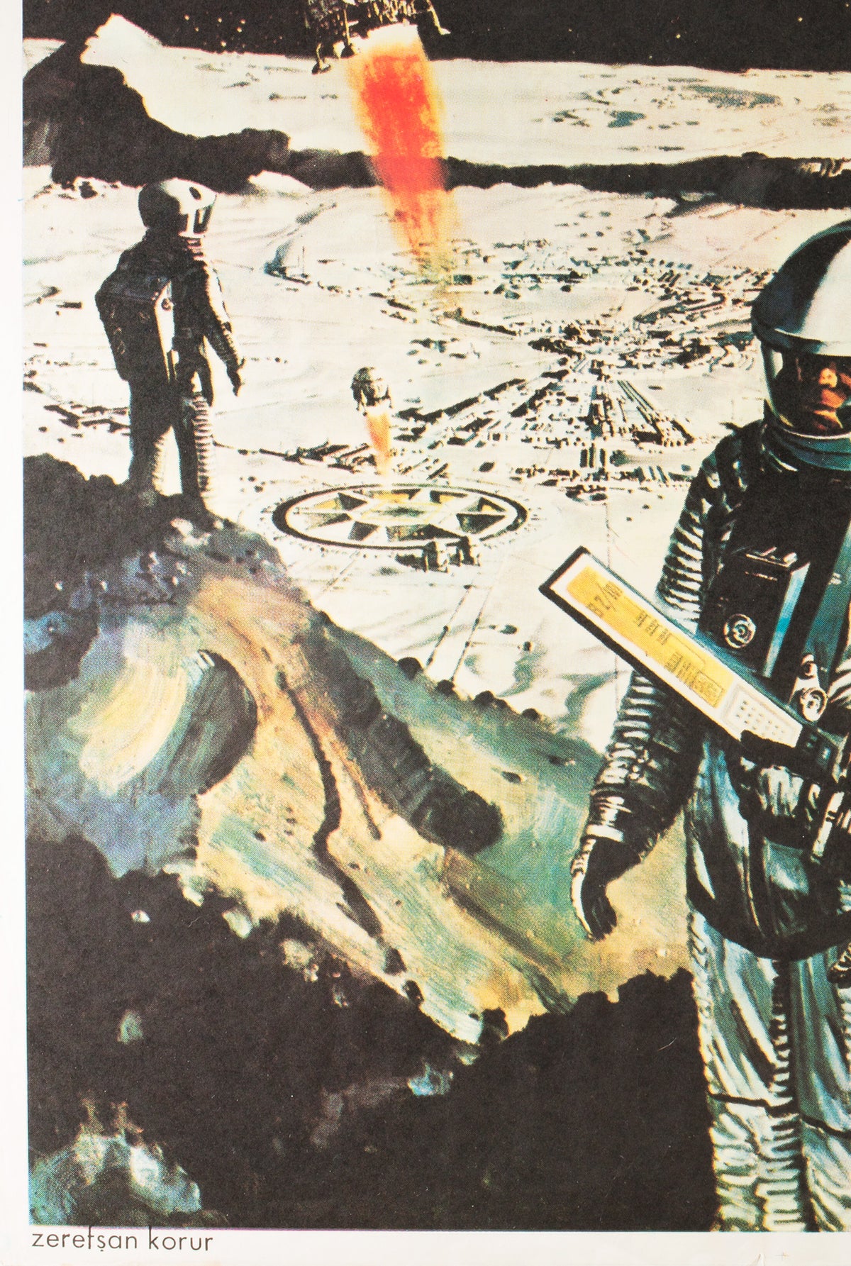 2001: A Space Odyssey 1968 Turkish 1 Sheet Film Poster, McCall