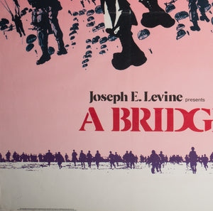 A Bridge Too Far 1977 UK Quad Film Poster