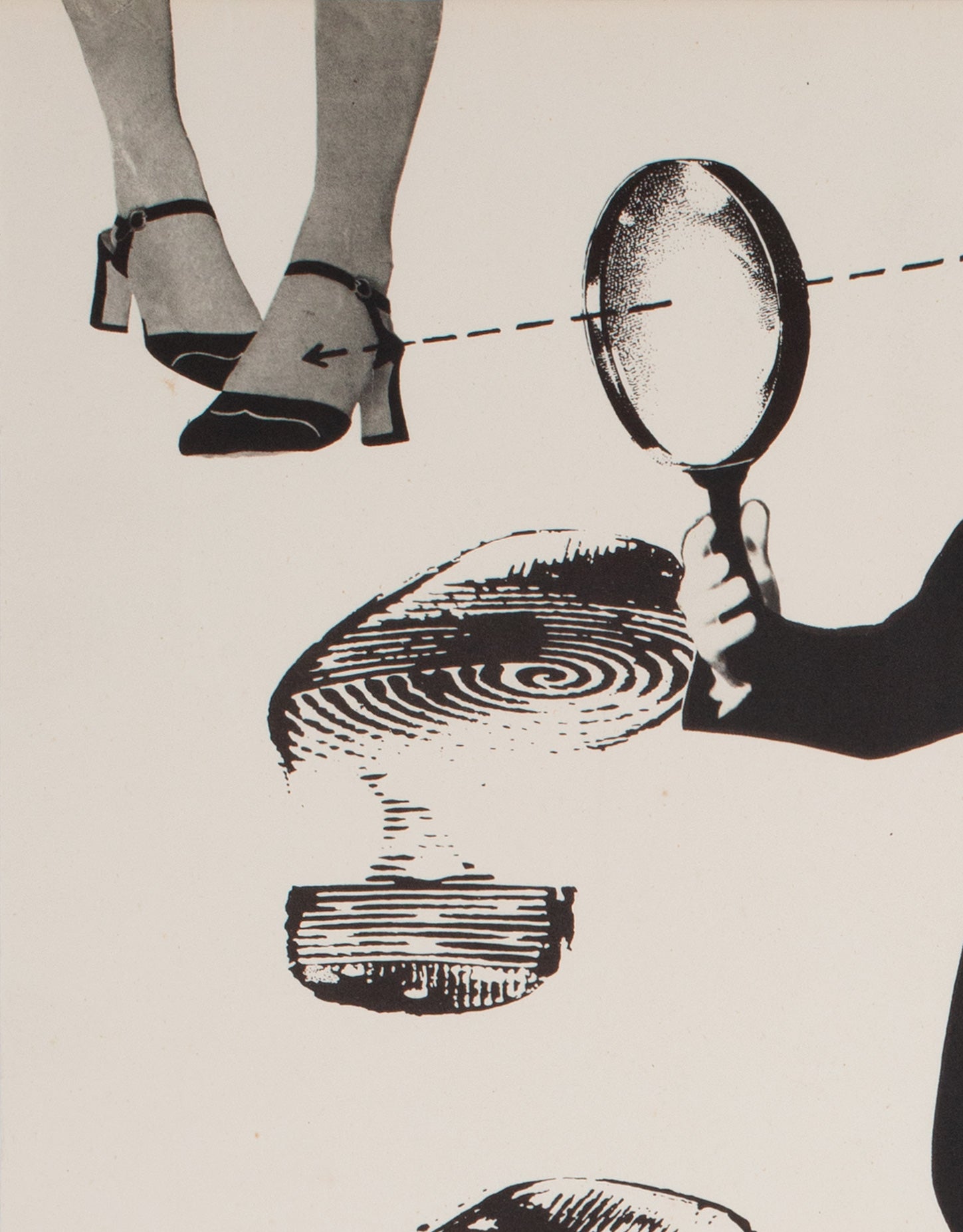 A Shot in the Dark 1970 Czech A3 Film Poster, Sebek, Pink Panther - detail