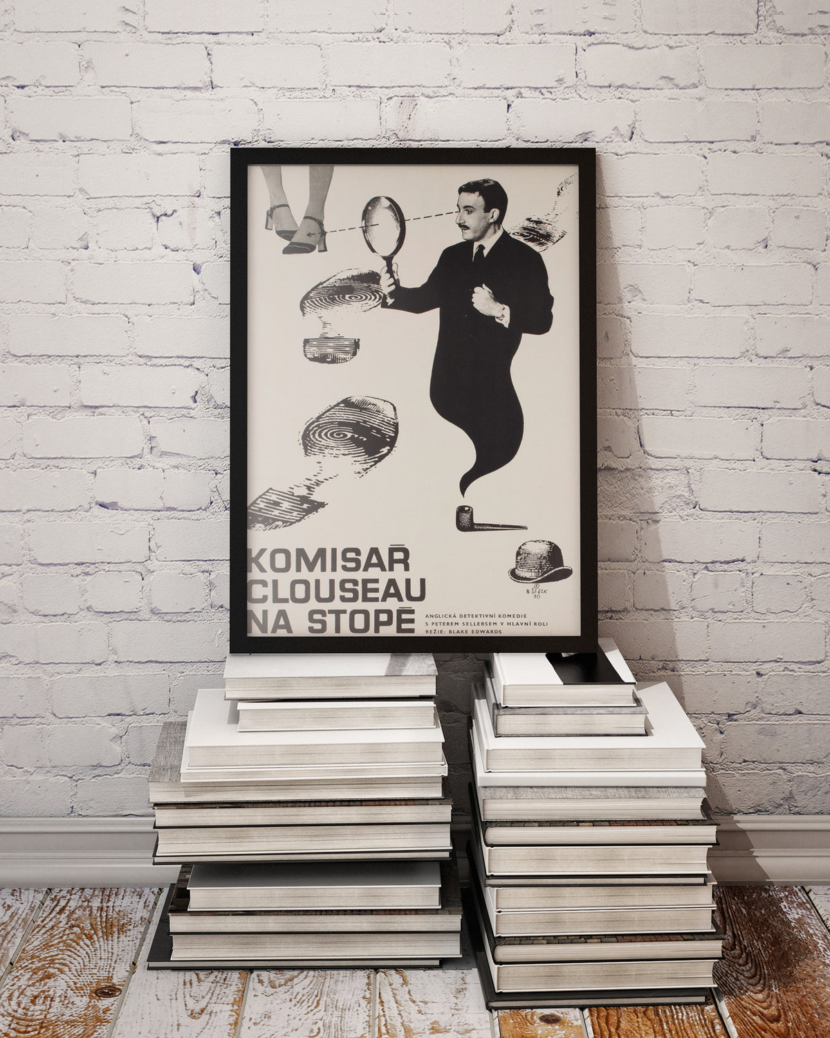 A Shot in the Dark 1970 Czech A3 Film Poster, Sebek, Pink Panther