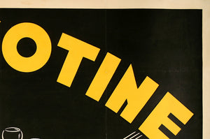 Abricotine c1930 Vintage French Alcohol Advertising poster - detail