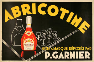 Abricotine c1930 Vintage French Alcohol Advertising poster