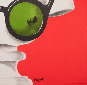 Ale Heca! 1976 Polish A1 Film Movie Poster, Jerzy Flisak - detail