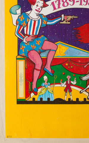 French Cirque Poster - Alexis Gruss 1989, Bacha