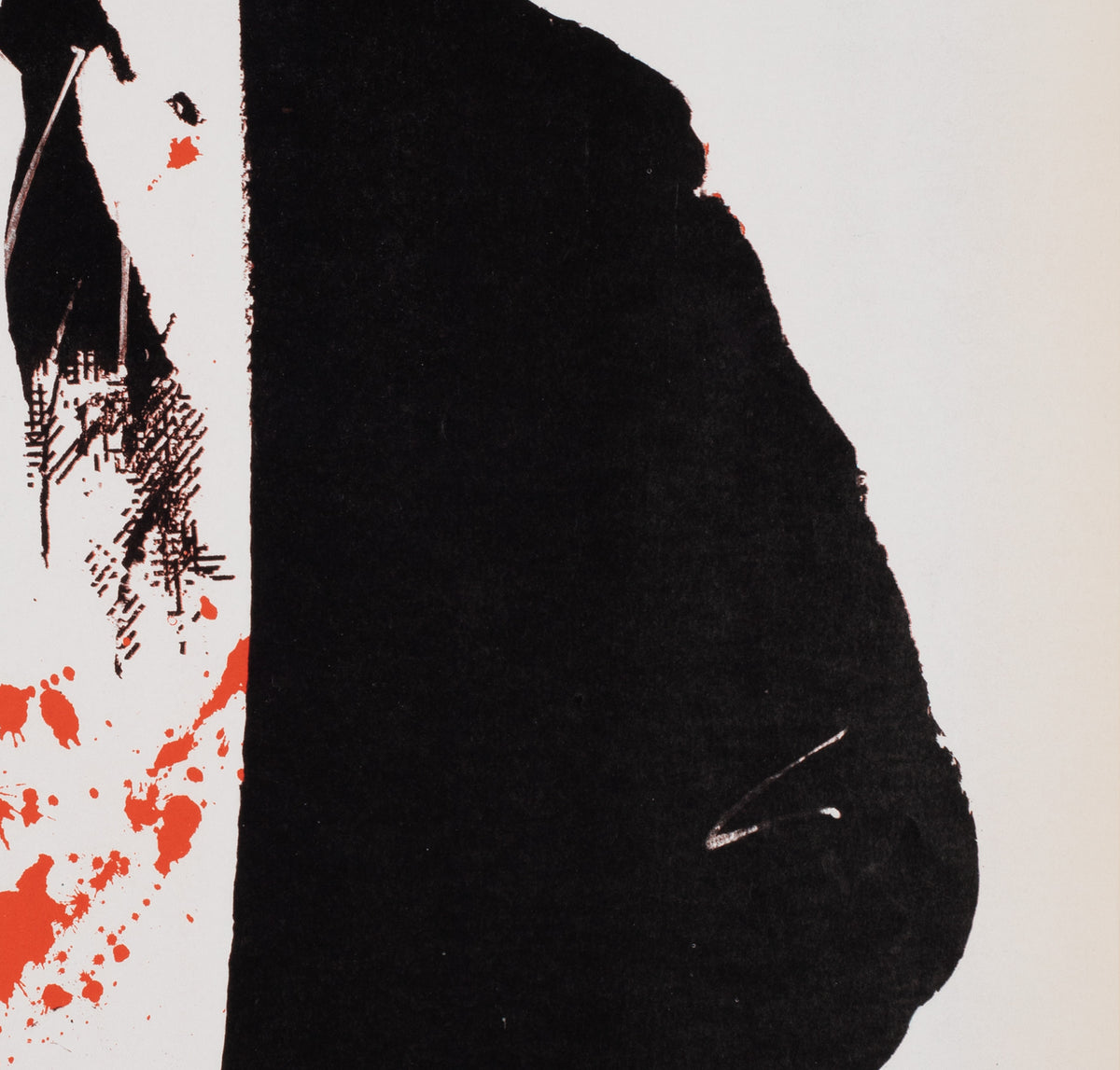 Alfred Hitchcock 1988 Film Movie Festival Polish B1 Poster, Swierzy Waldemar - detail