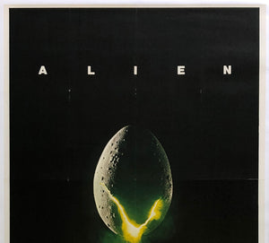 Alien 1979 US 3 Sheet Film Poster - detail