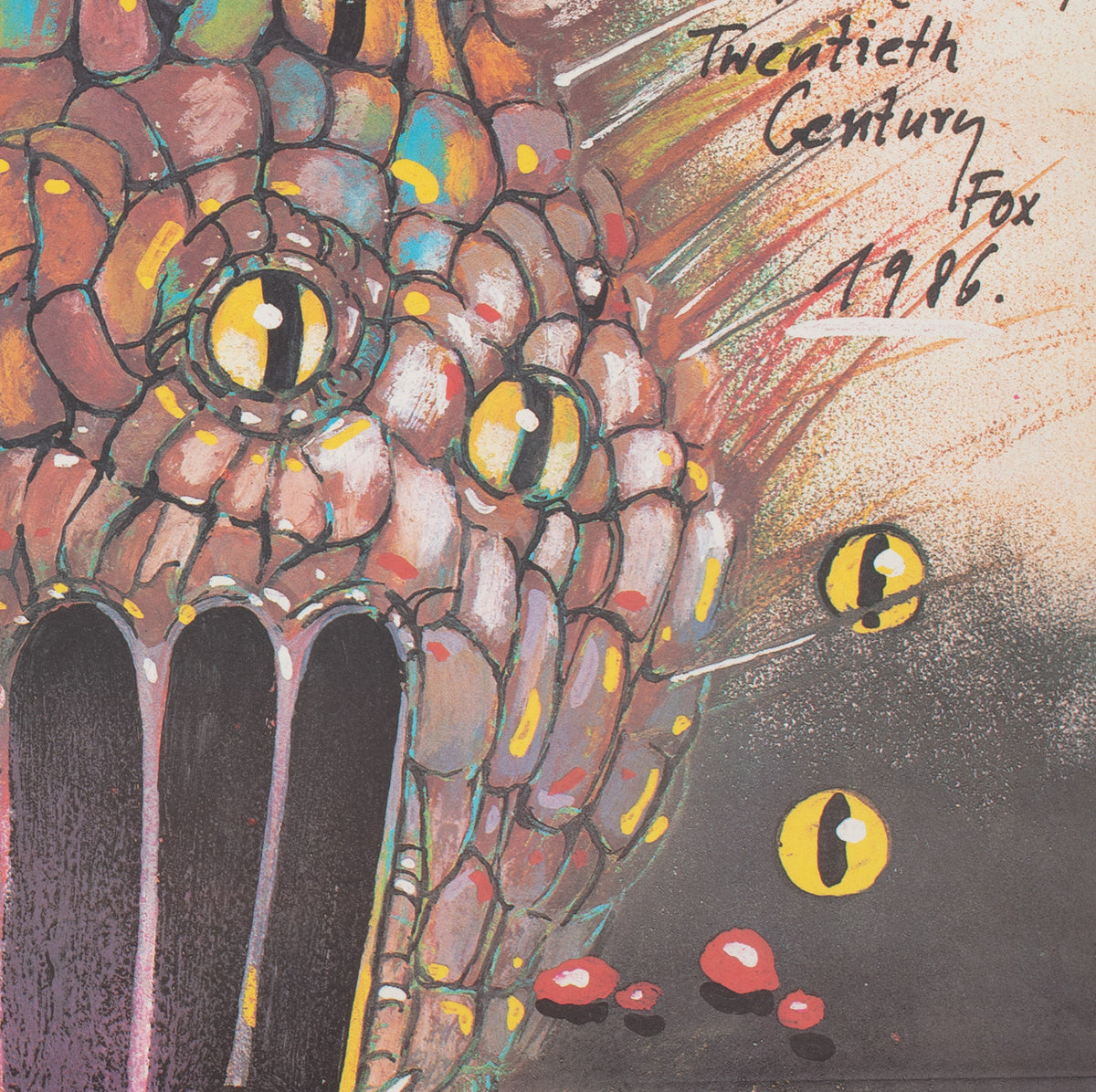 Aliens 1987 Polish Film Poster, Pagowski