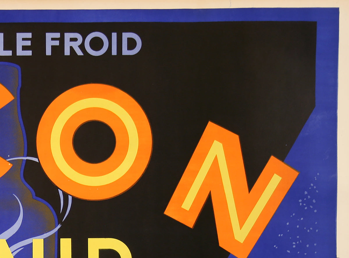 Amer Picon C1935 Vintage French Alcohol Advertising Poster, Jean Scelles - detail