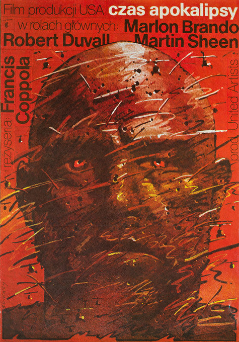 Apocalypse Now 1981 original Polish film movie poster