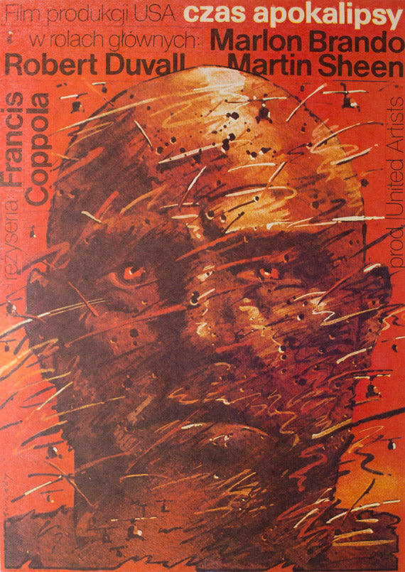 Apocalypse Now 1981 original Polish film movie poster