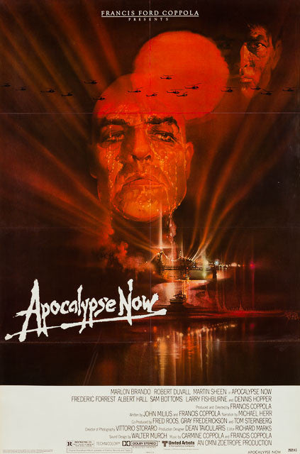 Apocalypse Now 1979 original vintage US 1 sheet film movie poster