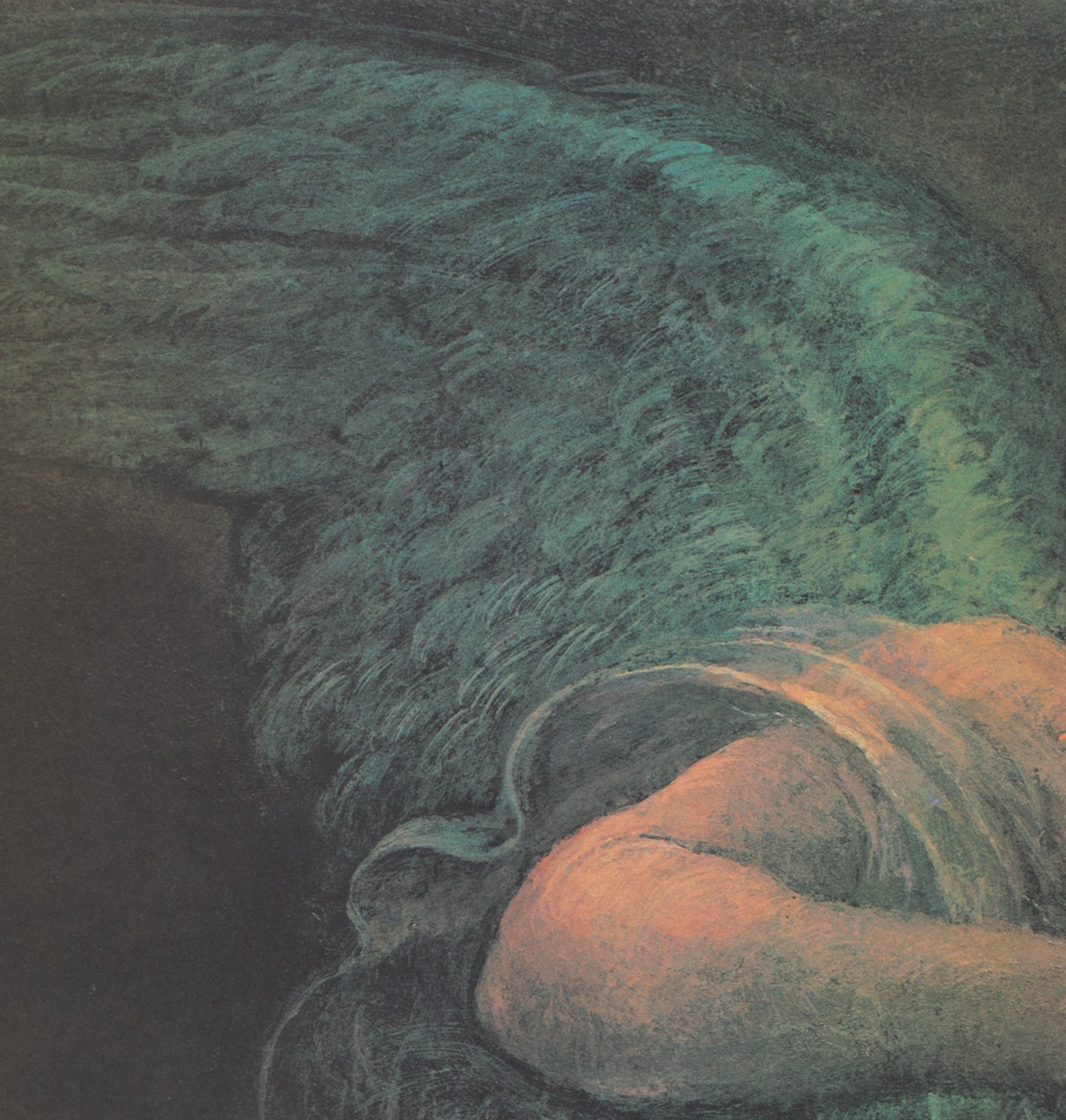 Babette's Feast 1989 Polish B1 Film Movie Poster, Wieslaw Walkuski - detail