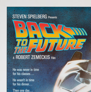 Back to the Future 1985 US 1 Sheet Film Movie Poster, Struzan - detail