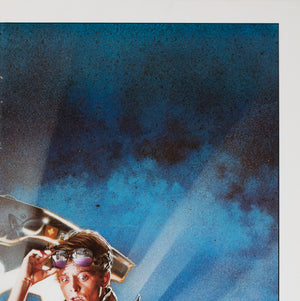 Back to the Future 1985 US 1 Sheet Film Movie Poster, Struzan - detail