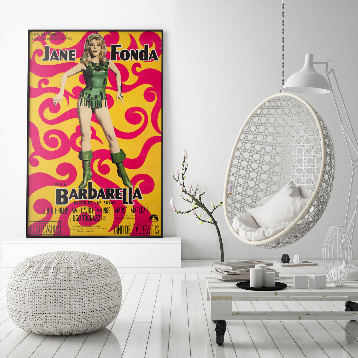 Barbarella 1968 Argentinian 1 Sheet Film Poster