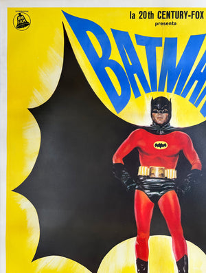 Batman 1966 Italian 2 Foglio Film Poster - detail