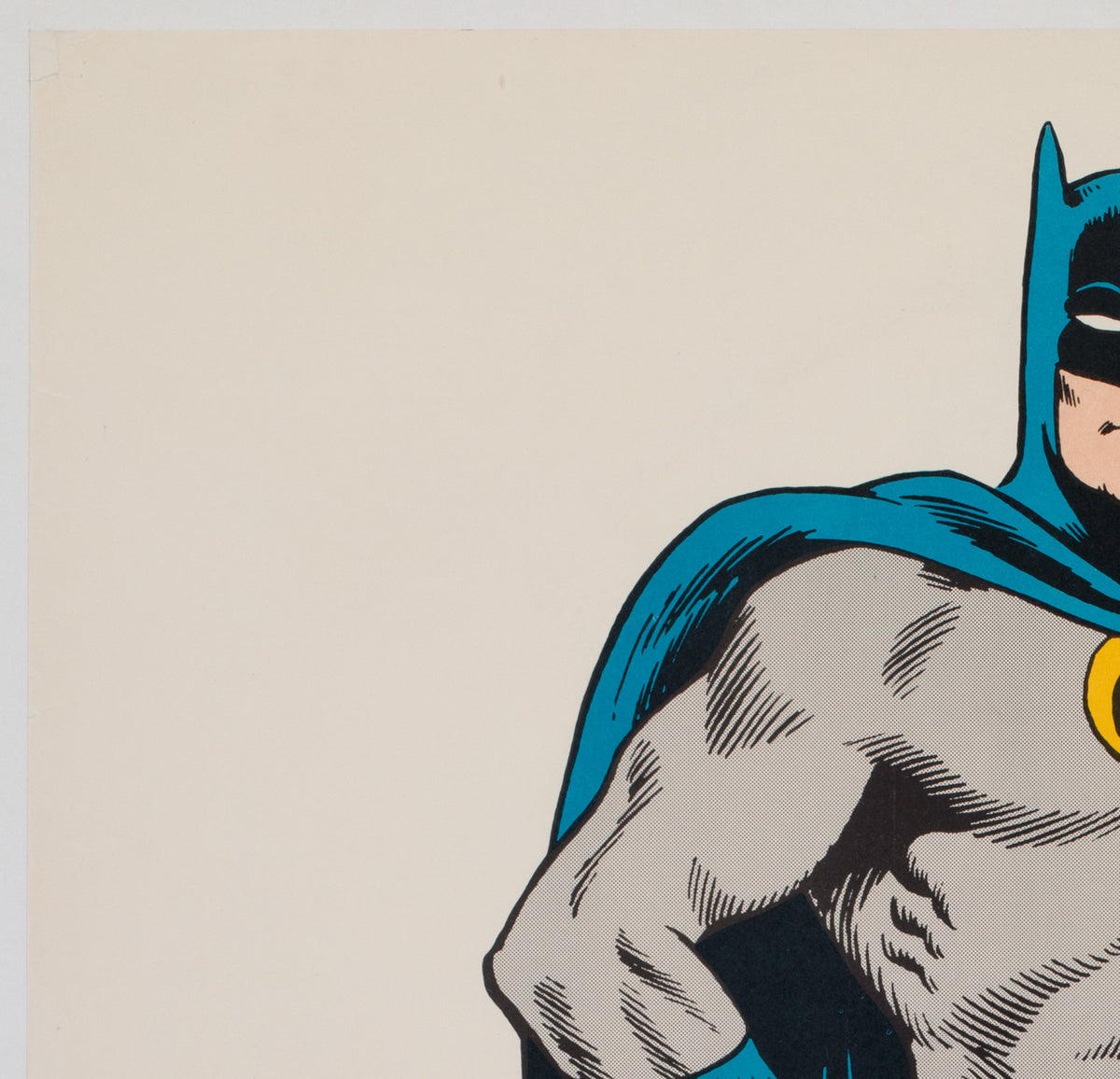 Batman Vintage 1966 US Poster, Carmine Infantino - detail