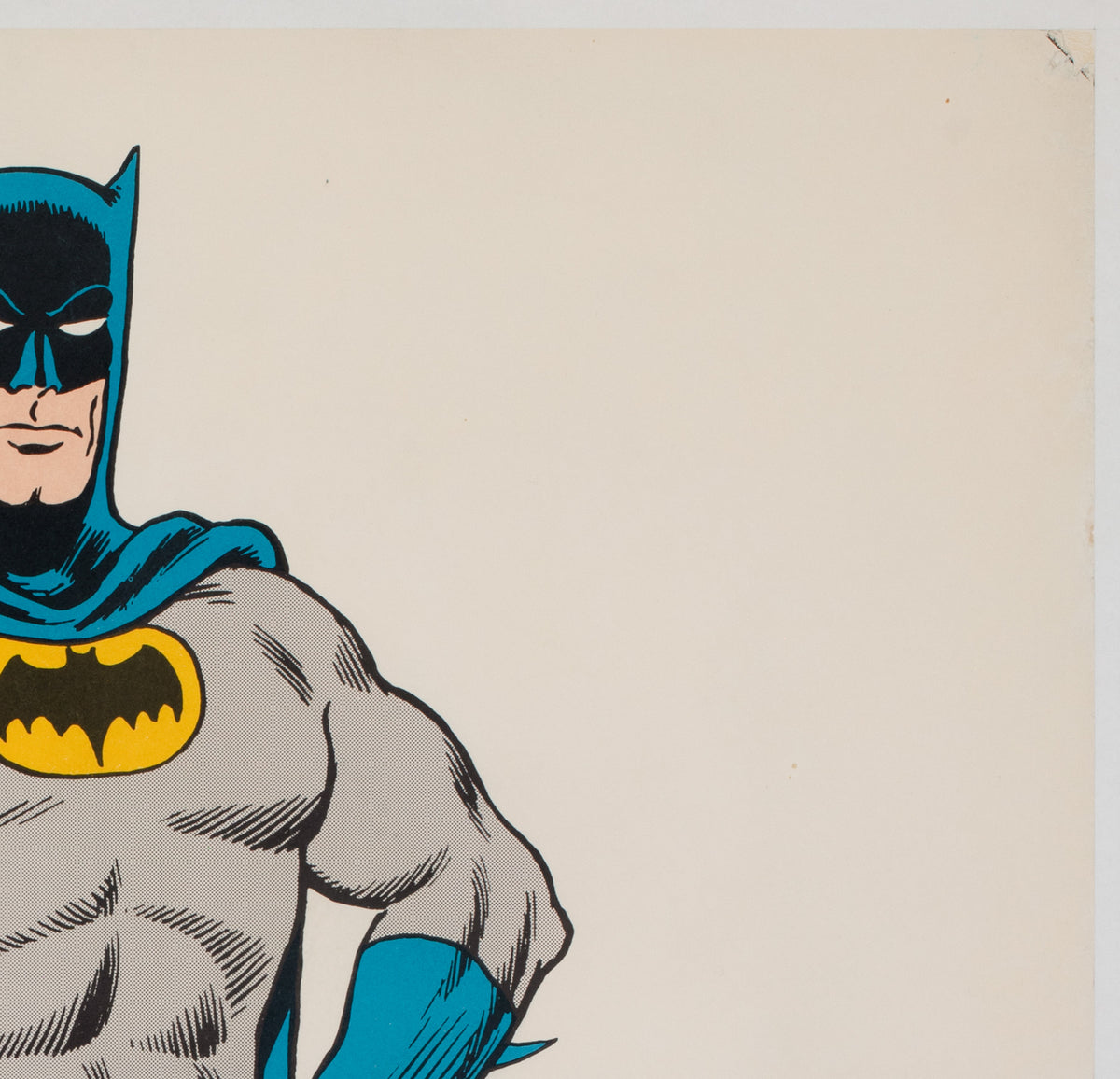 Batman Vintage 1966 US Poster, Carmine Infantino - detail