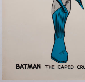 Batman Vintage 1966 US Poster, Carmine Infantino - detail